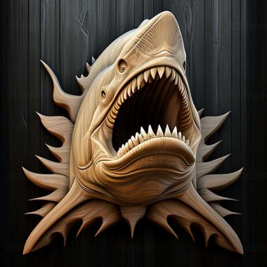 3D модель Megalodontesidae (STL)